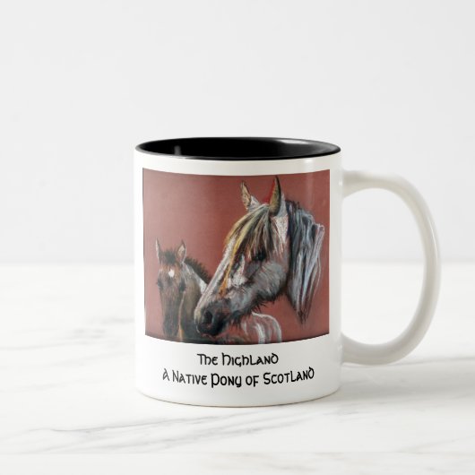 高地 ツートーンマグカップ (右)