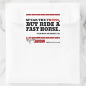 高塔ローダウン話：真実（ステッカー） スクエアシール (バッグ)