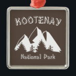 高天連国立公園 メタルオーナメント<br><div class="desc">Kootenay National Parkは、カナダのブリティッシュコロンビア州南東部に位置する国立公園で、素晴らしい景色、豊富な野生生物、そびえ立つ山頂を持つ。</div>