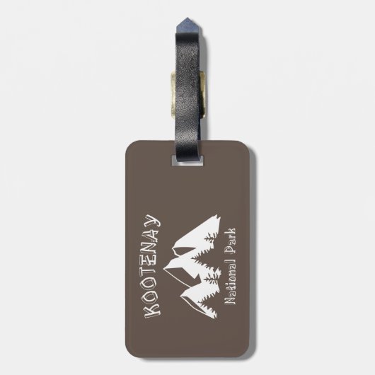 高天連国立公園 ラゲッジタグ (裏面縦)