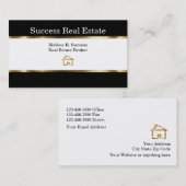 高実在級資産仲介業者 名刺 (正面/裏面)