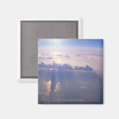 高密度クラウド上の表示 マグネット (正面/裏面)