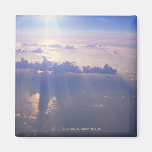 高密度クラウド上の表示 マグネット (正面)