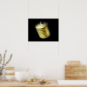 高密度メモリチップスタック ポスター (キッチン)