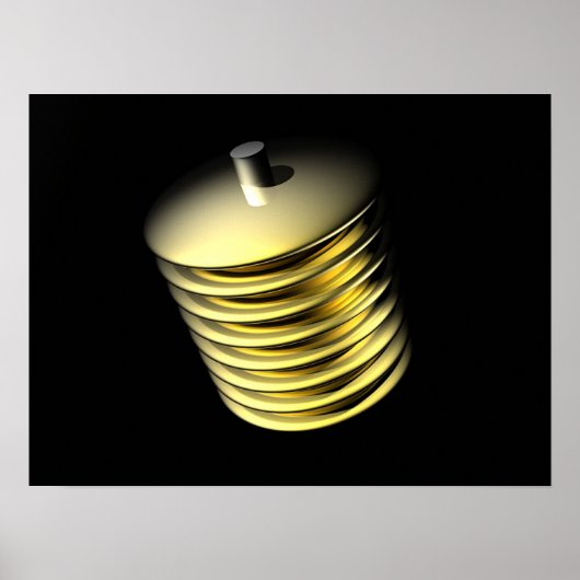 高密度メモリチップスタック ポスター (正面)