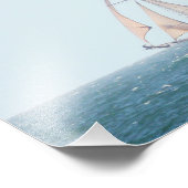 高層の船 フォトプリント            (角)