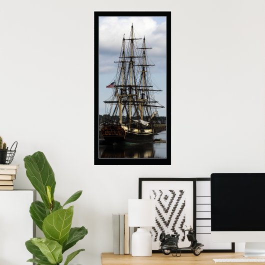 高層の船 ポスター (ホームオフィス)