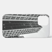高層ビルドの低角度グレースケール写真 Case-Mate iPhoneケース (裏面 (横))