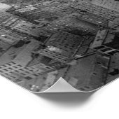 高層ビル頂上で昼食 1932 ニューヨーク市 鉄骨作業員 大 ポスター (角)