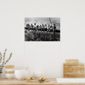 高層ビル頂上で昼食 1932 ニューヨーク市 鉄骨作業員 大 ポスター (キッチン)