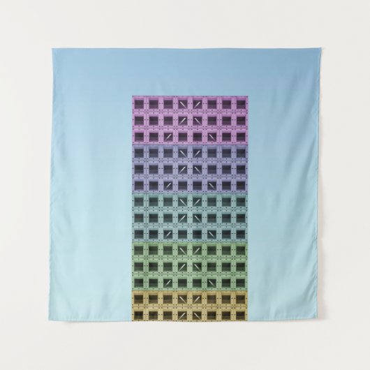 高層建物 タペストリー (正面)