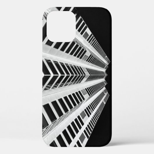 高層撮影の低角撮影建物 Case-Mate iPhoneケース (裏面)