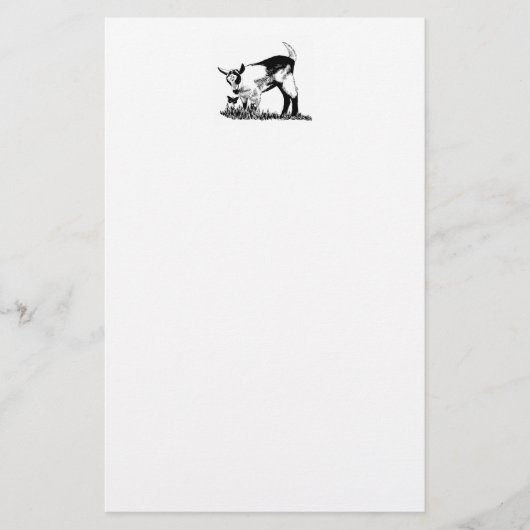 高山の子供 便箋 (正面)