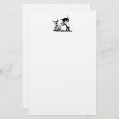 高山の子供 便箋 (正面/裏面)