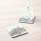 高山の庭の造園 コースター (右側)