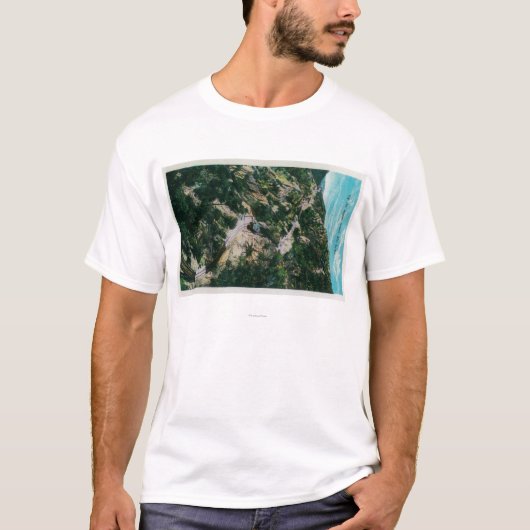 高山の等級の上、Mt. LoweMt。 Lowe、カリフォルニア Tシャツ (正面)