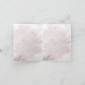 高山の花の挨拶状 サンキューカード (内部)