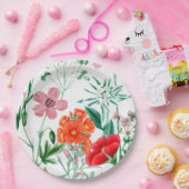 高山の花園のパーティーの紙皿 ペーパープレート (パーティー)