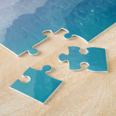 高山の谷の朝の霧 ジグソーパズル (側面)