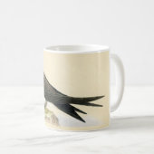 高山の速いのの旧式なプリント コーヒーマグカップ (正面右)