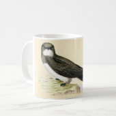 高山の速いのの旧式なプリント コーヒーマグカップ (正面左)