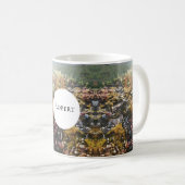 高山植物モノグラムマグ コーヒーマグカップ (正面右)