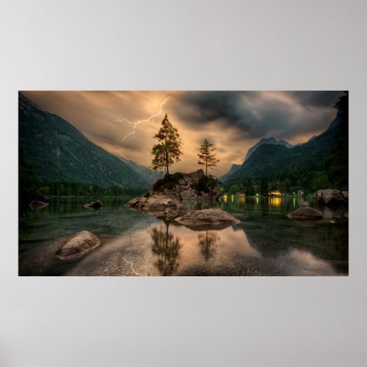 高山湖のポスター ポスター (正面)