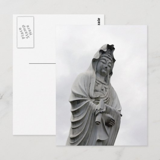 高崎観音像 ポストカード (正面/裏面)