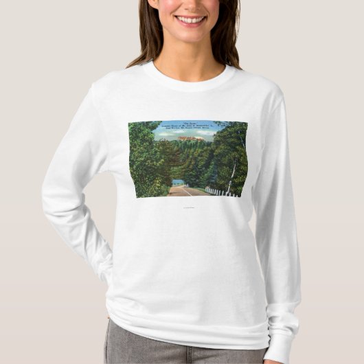 高巣、ジョンDロックフェラージュニアの家 Tシャツ (正面)