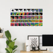 高帯電ズームポスター ポスター (ホームオフィス)