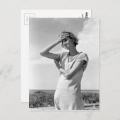 高平原の人 ポストカード (正面/裏面)