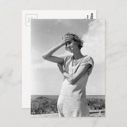 高平原の人 ポストカード (正面/裏面)