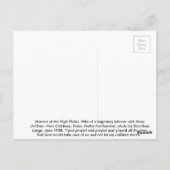 高平原の人 ポストカード (裏面)