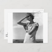 高平原の人 ポストカード (正面/裏面)