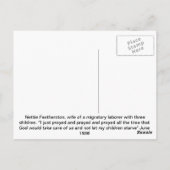 高平原の人 ポストカード (裏面)