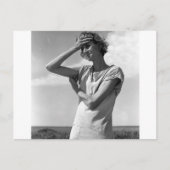 高平原の人 ポストカード (正面)