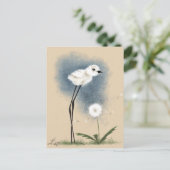 高床雪の打上げ機 ポストカード (スタンド正面)