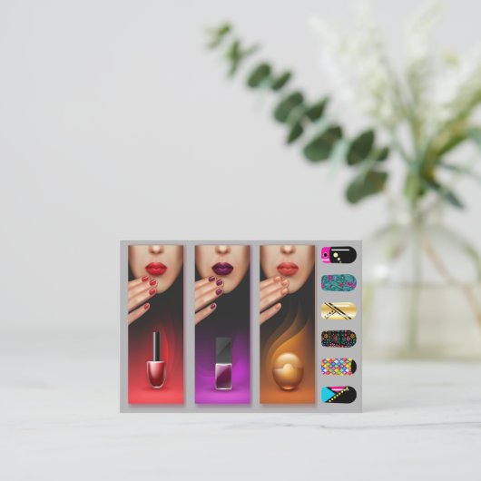 高度なサロン名刺 名刺 (スタンド正面)