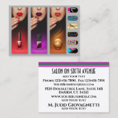 高度なサロン名刺 名刺 (正面/裏面)