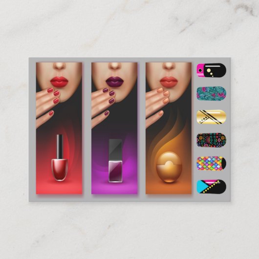 高度なサロン名刺 名刺 (正面)