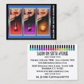 高度なサロン名刺 名刺 (正面/裏面)