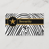 高度なセキュリティフィンガープリントテーマ名刺 名刺 (正面)