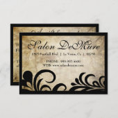 高度なモダンサロンギフト証明書 (正面/裏面)