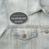 高度な「一時ゲスト」名タグ 名札 (インサイチュ)