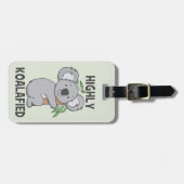 高度にコアラフィド・コアラ ラゲッジタグ (正面横)