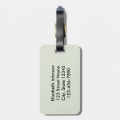 高度にコアラフィド・コアラ ラゲッジタグ (裏面縦)