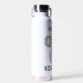 高度にコアレートされたコアラ ウォーターボトル (正面)