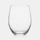 高度にコアレートされたコアラ ステムなしワイングラス (左)