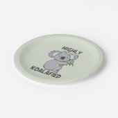 高度にコアレートされたコアラ ペーパープレート (アングル)