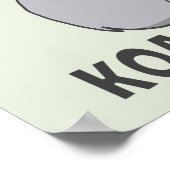 高度にコアレートされたコアラ ポスター (角)